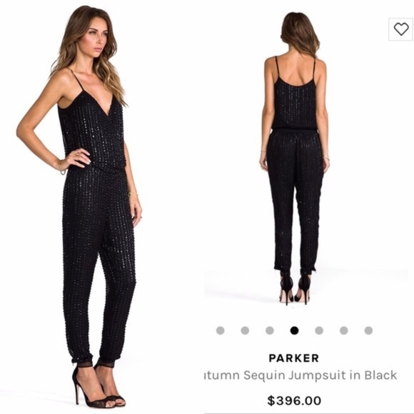 parker black jumpsuit